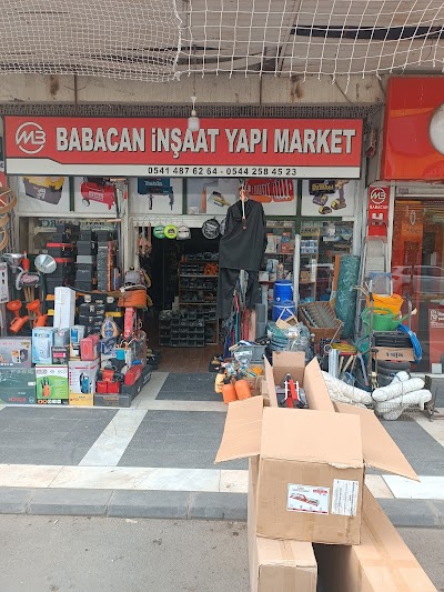 BABACAN İNŞAAT YAPI MARKET & HIRDAVAT _ HIRDAVAT MALZEMELERİ _ BOYA MALZEMELERİ _ ELEKTRİK MALZEMESİ