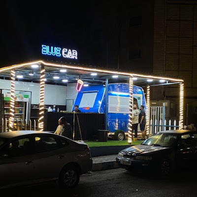 Blue car