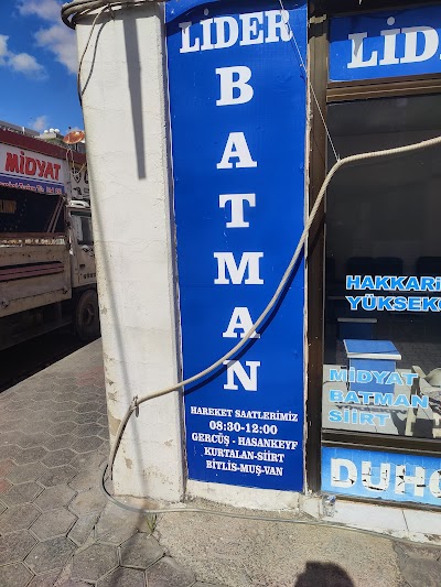 Lider Batman Turizm Kızıltepe